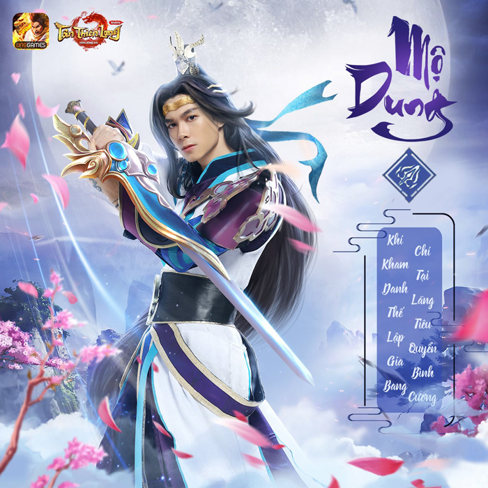 Diễn viên Anh Tú cosplay phái Mộ Dung trong Tân Thiên Long Mobile VNG 1 Diễn viên Anh Tú cosplay phái Mộ Dung trong Tân Thiên Long Mobile VNG 1