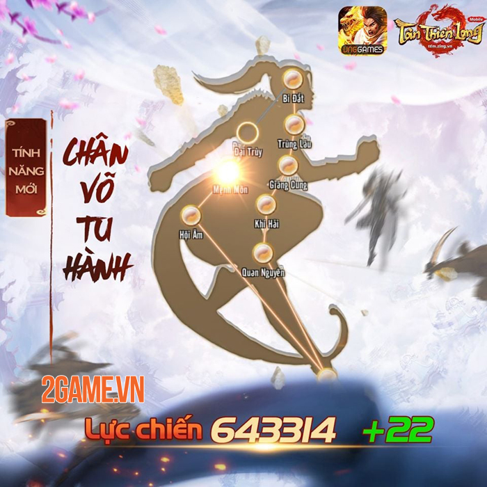 Tân Thiên Long Mobile cho người chơi nhập tâm vào võ học qua tính năng mới 0 Tân Thiên Long Mobile cho người chơi nhập tâm vào võ học qua tính năng mới 0