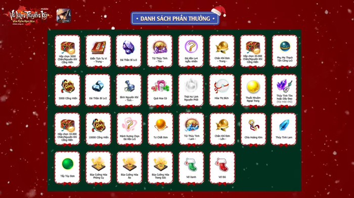 Game thủ Võ Lâm Truyền Kỳ Mobile truy tìm Ông Già Noel đòi quà Giáng sinh 4 Game thủ Võ Lâm Truyền Kỳ Mobile truy tìm Ông Già Noel đòi quà Giáng sinh 4
