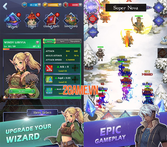 Leturn – Defense of Magic: Game thủ thành hay ho cho bạn giết thời gian 1 Leturn – Defense of Magic: Game thủ thành hay ho cho bạn giết thời gian 1