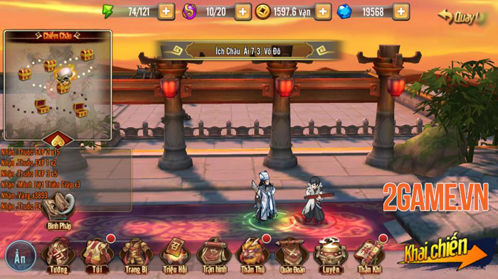 Game Tam Anh Chiến Mobile sở hữu đồ họa 3D đậm chất nghệ thuật 4