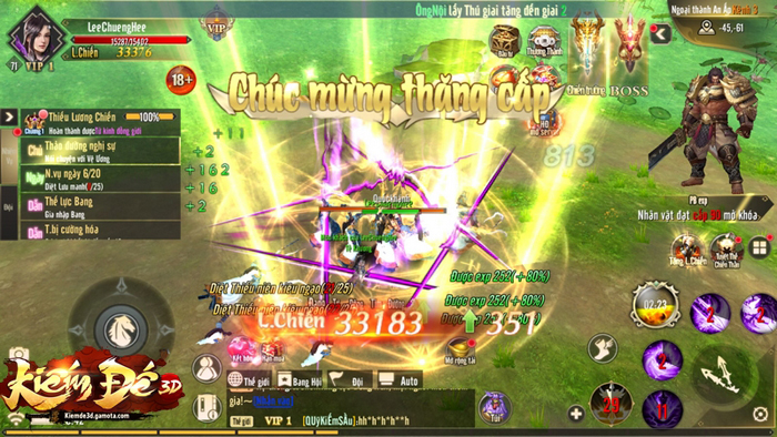 Tặng 777 giftcode game Kiếm Đế 3D Gamota 3 Tặng 777 giftcode game Kiếm Đế 3D Gamota 3