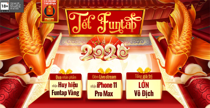 Tết Funtap 2020 và những con số vô cùng ấn tượng 0