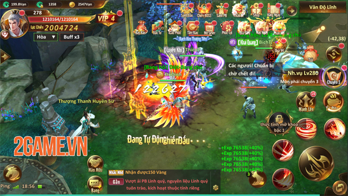 Game Tiên Ma Truyền Kỳ Mobile thử nghiệm vào sáng mai 1