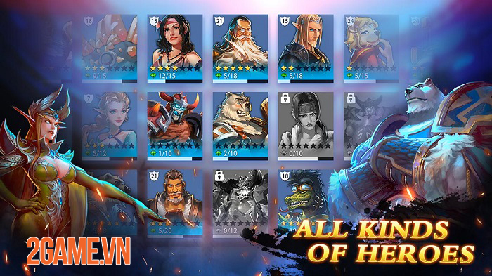 Age of Warriors - Game thẻ tướng với phong cách đồ hoạ cá tính 0 Age of Warriors - Game thẻ tướng với phong cách đồ hoạ cá tính 0