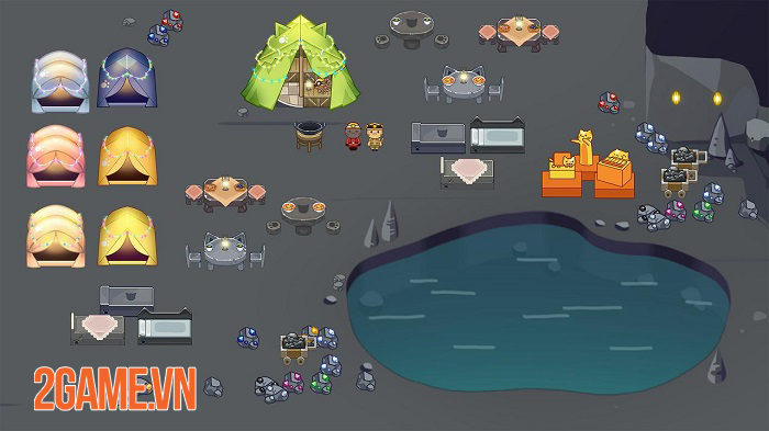 Cat Forest – Healing Camp: Khi loài mèo thống trị thế giới ảo trong game 4 Cat Forest – Healing Camp: Khi loài mèo thống trị thế giới ảo trong game 4