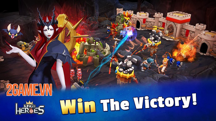 King’s Heroes - Thế giới fantasy đầy thú vị với phong cách giao chiến độc đáo 4 King’s Heroes - Thế giới fantasy đầy thú vị với phong cách giao chiến độc đáo 4