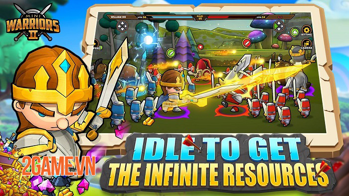 Mini Warriors 2 - Game Idle RPG hỗ trợ cả màn hình dọc và ngang 2 Mini Warriors 2 - Game Idle RPG hỗ trợ cả màn hình dọc và ngang 2