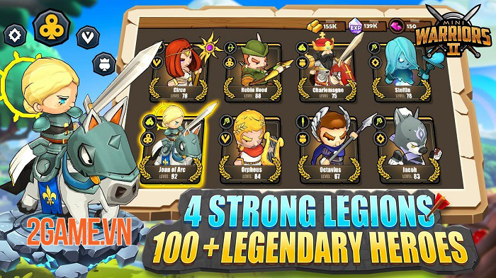 Mini Warriors 2 - Game Idle RPG hỗ trợ cả màn hình dọc và ngang 3 Mini Warriors 2 - Game Idle RPG hỗ trợ cả màn hình dọc và ngang 3