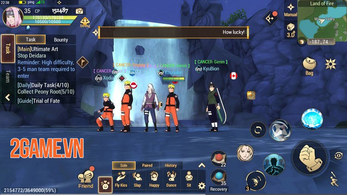 Naruto Slugfest mở ra một thế giới ninja hoàn chỉnh nhất trên mobile 1 Naruto Slugfest mở ra một thế giới ninja hoàn chỉnh nhất trên mobile 1