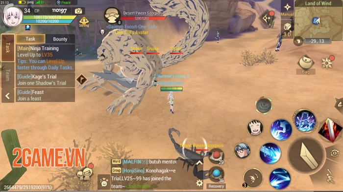 Naruto Slugfest mở ra một thế giới ninja hoàn chỉnh nhất trên mobile 7 Naruto Slugfest mở ra một thế giới ninja hoàn chỉnh nhất trên mobile 7
