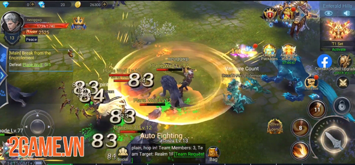 Với Rage of Gods việc cày cuốc game MMORPG 3D chưa bao giờ dễ dàng đến vậy! 0 Với Rage of Gods việc cày cuốc game MMORPG 3D chưa bao giờ dễ dàng đến vậy! 0