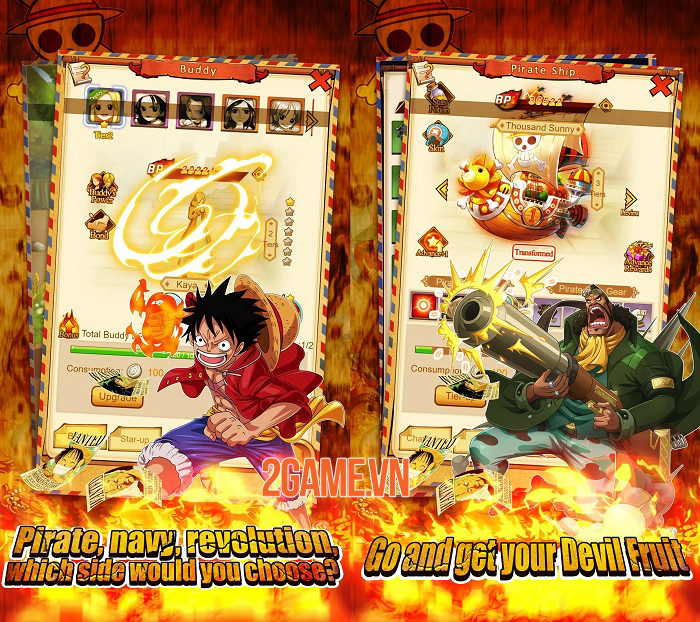 Sailing Adventure - Game One Piece màn hình dọc có đồ hoạ anime chất lượng cao 1 Sailing Adventure - Game One Piece màn hình dọc có đồ hoạ anime chất lượng cao 1