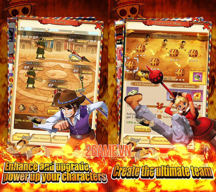Sailing Adventure - Game One Piece màn hình dọc có đồ hoạ anime chất lượng cao 2 Sailing Adventure - Game One Piece màn hình dọc có đồ hoạ anime chất lượng cao 2