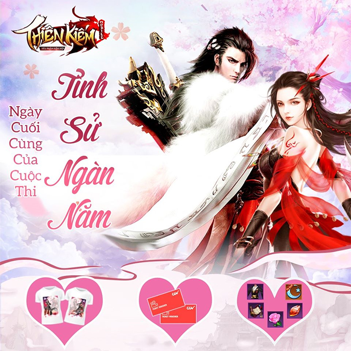 Thiên Kiếm Mobile kết nối hàng ngàn cặp đôi cho ngày Lễ Tình Nhân không lạnh 0 Thiên Kiếm Mobile kết nối hàng ngàn cặp đôi cho ngày Lễ Tình Nhân không lạnh 0