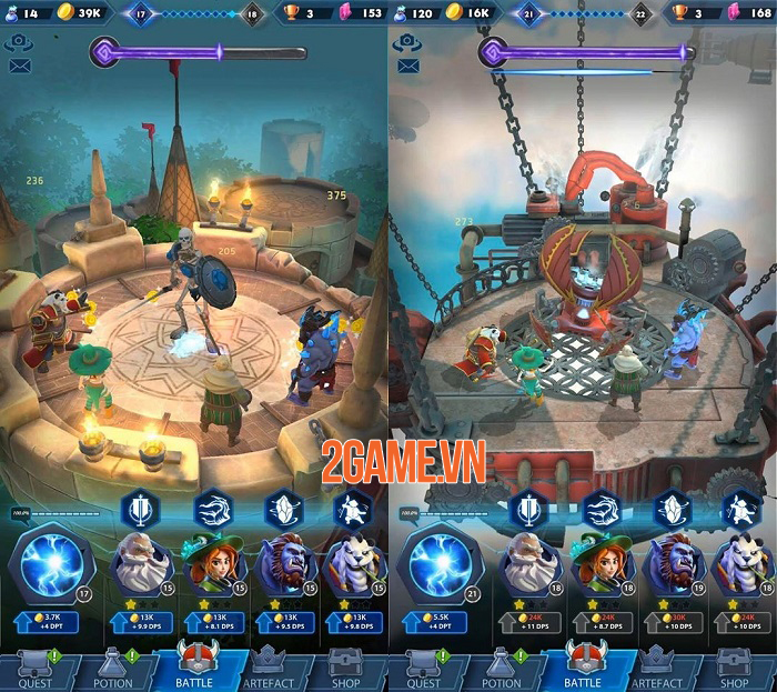 Hero Ring - Game nhập vai tap idle bối cảnh fantasy với lối chơi gây nghiện 1 Hero Ring - Game nhập vai tap idle bối cảnh fantasy với lối chơi gây nghiện 1