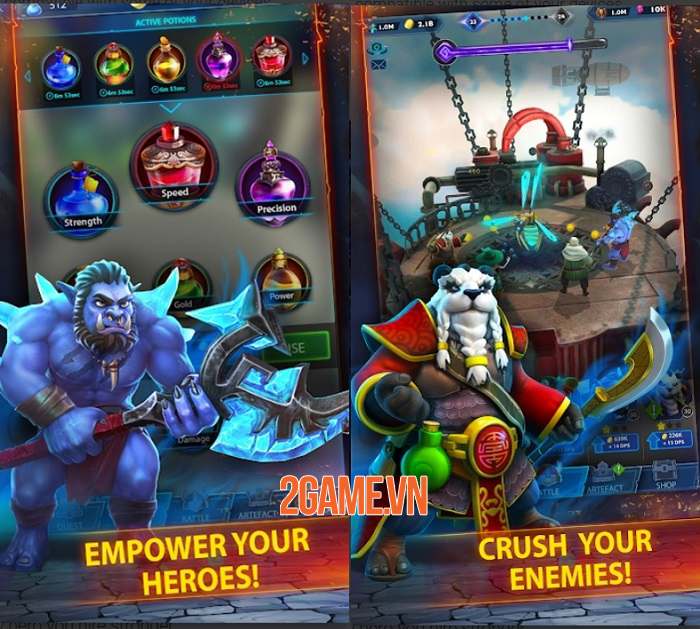 Hero Ring - Game nhập vai tap idle bối cảnh fantasy với lối chơi gây nghiện 2 Hero Ring - Game nhập vai tap idle bối cảnh fantasy với lối chơi gây nghiện 2