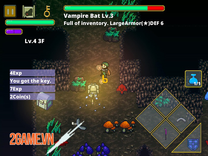 Labyrinth Legend - Game offline đồ họa pixel 2D với lối chơi hack'n'slash thú vị 1 Labyrinth Legend - Game offline đồ họa pixel 2D với lối chơi hack'n'slash thú vị 1