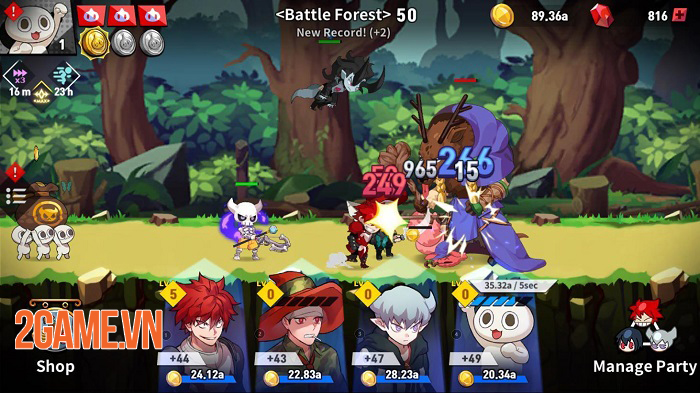 Game idle dựa trên bộ webcomic nổi tiếng Lucid Adventure ra mắt toàn cầu 2 Game idle dựa trên bộ webcomic nổi tiếng Lucid Adventure ra mắt toàn cầu 2