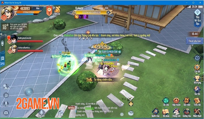 Game thủ Nhẫn Giả Vô Song 3D nói gì sau khi kết thúc thử nghiệm 0 Game thủ Nhẫn Giả Vô Song 3D nói gì sau khi kết thúc thử nghiệm 0
