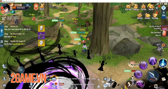Game thủ Nhẫn Giả Vô Song 3D nói gì sau khi kết thúc thử nghiệm 1 Game thủ Nhẫn Giả Vô Song 3D nói gì sau khi kết thúc thử nghiệm 1