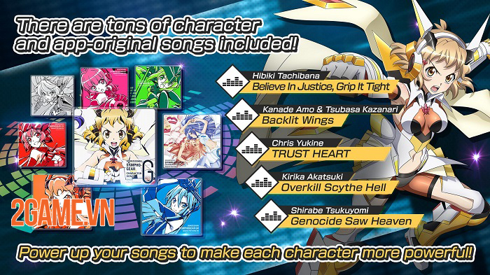 Symphogear XD UNLIMITED - Game nhập vai chiến đấu giao hưởng phong cách anime 1 Symphogear XD UNLIMITED - Game nhập vai chiến đấu giao hưởng phong cách anime 1