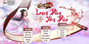 Thiên Kiếm Mobile bùng nổ với bản Big Update ra mắt vào cuối tháng 2 Thiên Kiếm Mobile bùng nổ với bản Big Update ra mắt vào cuối tháng 2