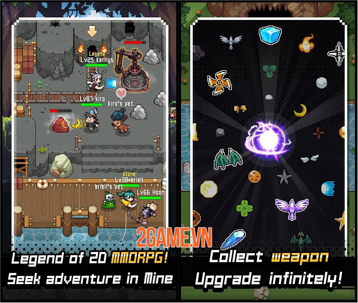 Grow Stone Online - Game phiêu lưu theo cơ chế idle có đồ họa 2D đầy màu sắc 0 Grow Stone Online - Game phiêu lưu theo cơ chế idle có đồ họa 2D đầy màu sắc 0