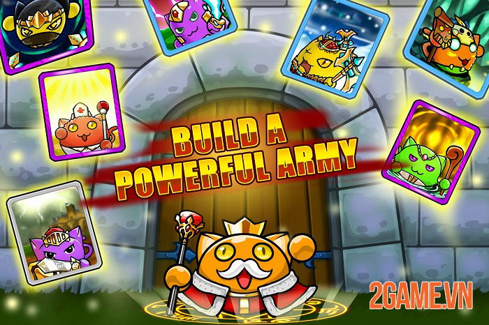 Meowar - Game chiến thuật thả quân có nhân vật chính là các chiến binh mèo đáng yêu 4 Meowar - Game chiến thuật thả quân có nhân vật chính là các chiến binh mèo đáng yêu 4
