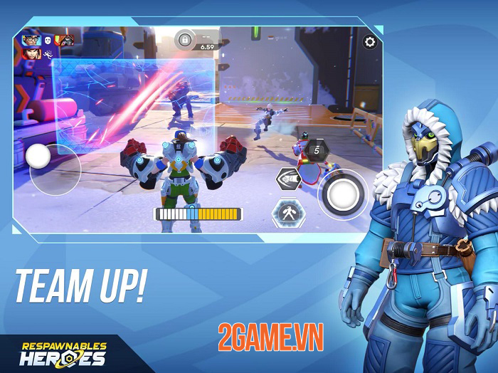 Respawnables Heroes - Game bắn súng đối kháng mang phong cách của Overwatch 4 Respawnables Heroes - Game bắn súng đối kháng mang phong cách của Overwatch 4