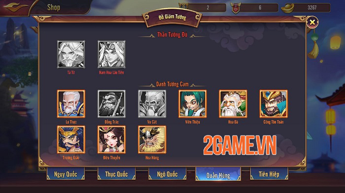 Game Thiên Long Tam Quốc trao cơ hội để game thủ làm chủ toàn bộ tướng 3Q 0