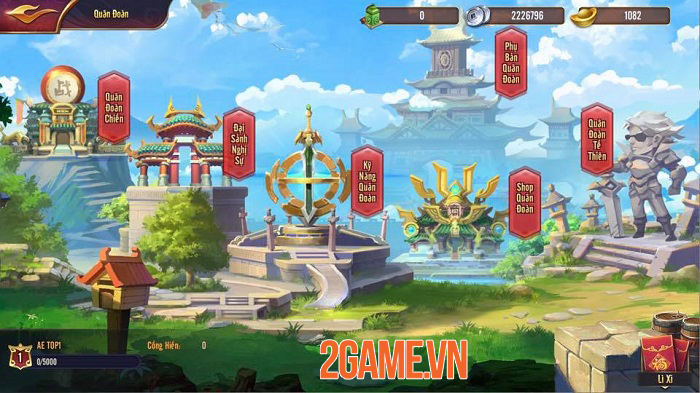 Bang hội trong Thiên Long Tam Quốc Mobile muôn hình vạn dạng không kém game MMORPG 0