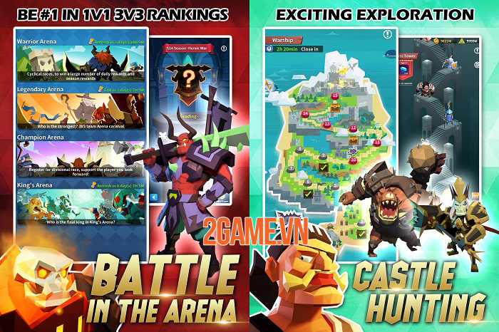 Idle Mania - Game nhập vai 3D poly idle đầu tiên trên mobile 2 Idle Mania - Game nhập vai 3D poly idle đầu tiên trên mobile 2