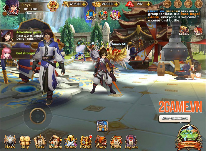 Wind Knight - Game hành động đồ họa 3D sống động và hiệu ứng hoa mỹ 0 Wind Knight - Game hành động đồ họa 3D sống động và hiệu ứng hoa mỹ 0