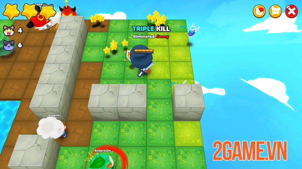 Bombergrounds - Game đặt bom phong cách Battle Royale có đồ họa đáng yêu 1 Bombergrounds - Game đặt bom phong cách Battle Royale có đồ họa đáng yêu 1