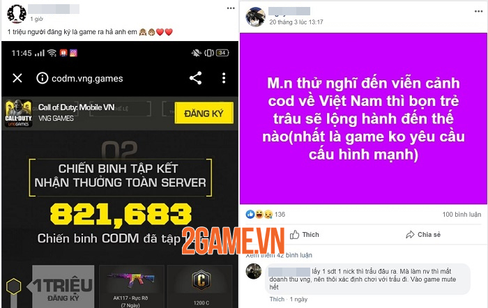 Game thủ Việt hối thúc Call of Duty: Mobile VN sớm ra mắt để chinh chiến 2 Game thủ Việt hối thúc Call of Duty: Mobile VN sớm ra mắt để chinh chiến 2