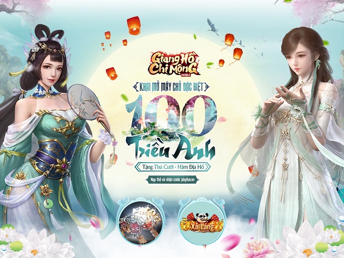 Game Giang Hồ Chi Mộng cán mốc 100 server GHCM-2303-1