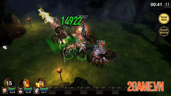 Heroes9: Awakers phô diễn kĩ năng cá nhân tùy vào sự lựa chọn chiến thuật 0 Heroes9: Awakers phô diễn kĩ năng cá nhân tùy vào sự lựa chọn chiến thuật 0