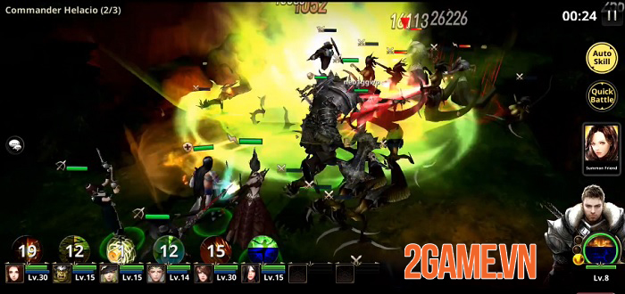 Heroes9: Awakers phô diễn kĩ năng cá nhân tùy vào sự lựa chọn chiến thuật 4 Heroes9: Awakers phô diễn kĩ năng cá nhân tùy vào sự lựa chọn chiến thuật 4