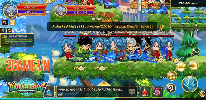 Chỉ là Alpha Test thôi mà Dấu Ấn Rồng Mobile đã thu hút hơn 100.000 người chơi 1 Chỉ là Alpha Test thôi mà Dấu Ấn Rồng Mobile đã thu hút hơn 100.000 người chơi 1