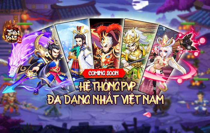 Game đấu thẻ tướng thế hệ mới Thiên Long Tam Quốc về Việt Nam 0