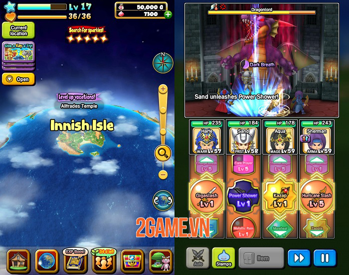 Dragon Quest of the Stars có lối chơi đơn giản và đậm chất giải trí 1 Dragon Quest of the Stars có lối chơi đơn giản và đậm chất giải trí 1