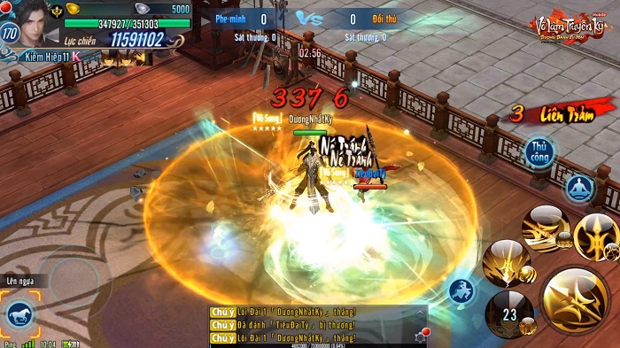 Top 9 game nhập vai kiếm hiệp vừa đẹp lại vừa đông vui 6 Top 9 game nhập vai kiếm hiệp vừa đẹp lại vừa đông vui 6