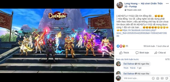 Game thủ Việt cùng hàng loạt streamer hội tụ đông đủ chờ Chiến Thần 3D ra mắt 4 Game thủ Việt cùng hàng loạt streamer hội tụ đông đủ chờ Chiến Thần 3D ra mắt 4