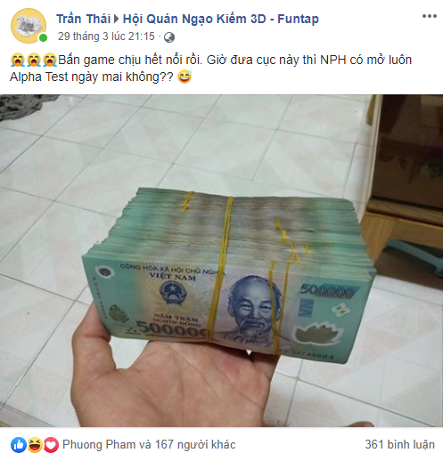 Game thủ Ngạo Kiếm 3D đòi tặng quà NPH Funtap để game mở cửa ngay hôm nay 3 Game thủ Ngạo Kiếm 3D đòi tặng quà NPH Funtap để game mở cửa ngay hôm nay 3