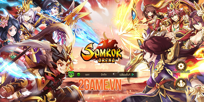 VNG ra mắt game mới Samkok Arena tại Thái Lan 0