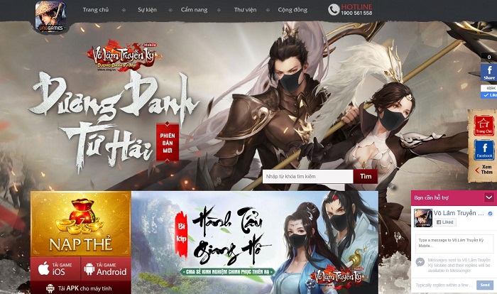 Võ Lâm Truyền Kỳ Mobile trang bị khẩu trang cho nhân vật từ fanpage đến website 0 Võ Lâm Truyền Kỳ Mobile trang bị khẩu trang cho nhân vật từ fanpage đến website 0