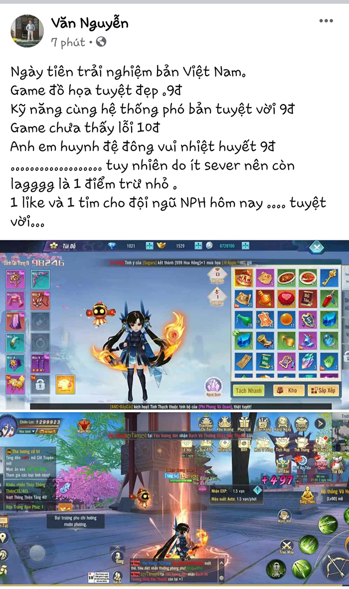 Game thủ khen nức nở Ngạo Kiếm 3D là MMORPG kiếm hiệp hay, rất đáng chơi 0 Game thủ khen nức nở Ngạo Kiếm 3D là MMORPG kiếm hiệp hay, rất đáng chơi 0