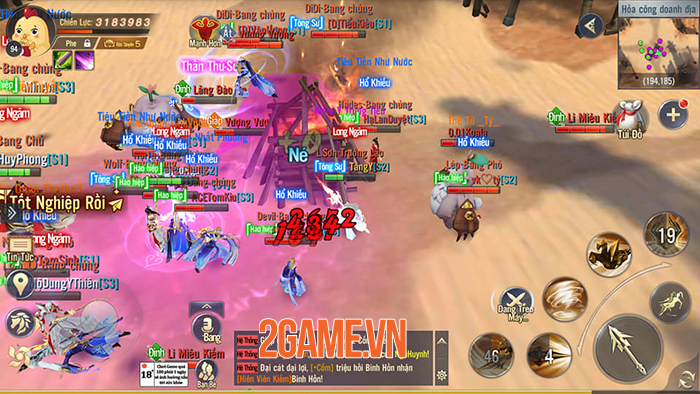 Game Ngạo Kiếm 3D tích hợp sẵn tính năng giải đấu trong chuỗi hoạt động PVP 3 Game Ngạo Kiếm 3D tích hợp sẵn tính năng giải đấu trong chuỗi hoạt động PVP 3