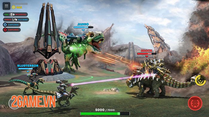 Dino Squad Mobile - Khi khủng long được chạm vào hàng nóng công nghệ cao 0 Dino Squad Mobile - Khi khủng long được chạm vào hàng nóng công nghệ cao 0